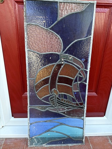 Leaded light stained - , glass