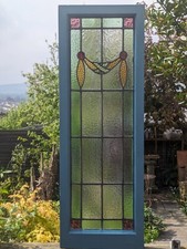 Art Deco Stained Glass Window