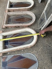 Vintage Stain Glass Arch