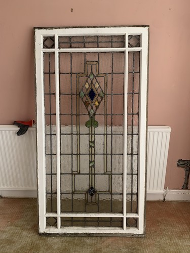 Original vintage stained glass - original,